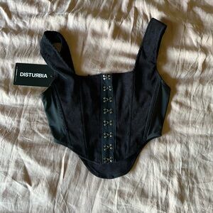Disturbia “Immortal Split Front Corset”